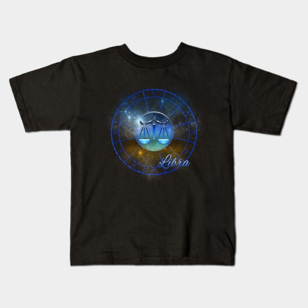 Libra Kids T-Shirt by Sinmara